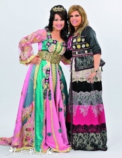 تشكيلة من أروع ملابس العروس بالمغرب
