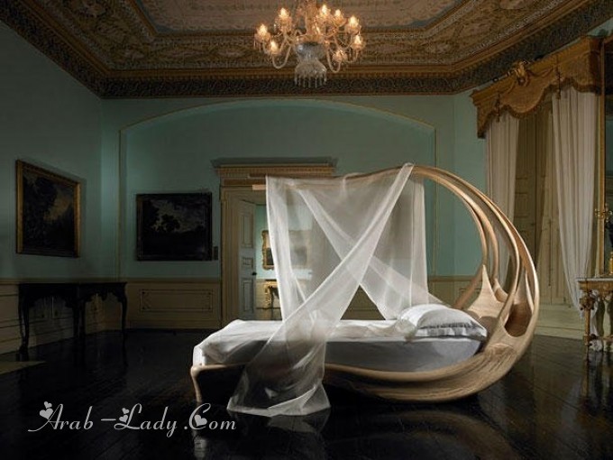 شاهدي أسرة خيالية التصاميم في ديكورات غرف النوم