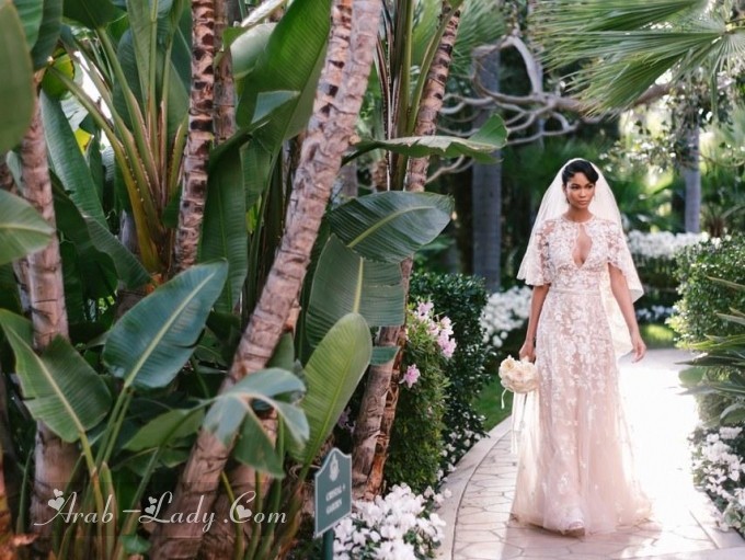 شاهدي أجمل نجمات هوليوود في فساتين زفاف لبنانية!