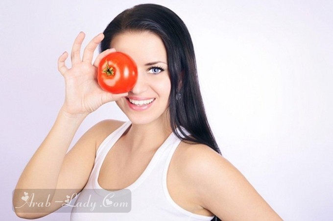 قناع الطماطم للبشرة الدهنية بمكونات سحرية