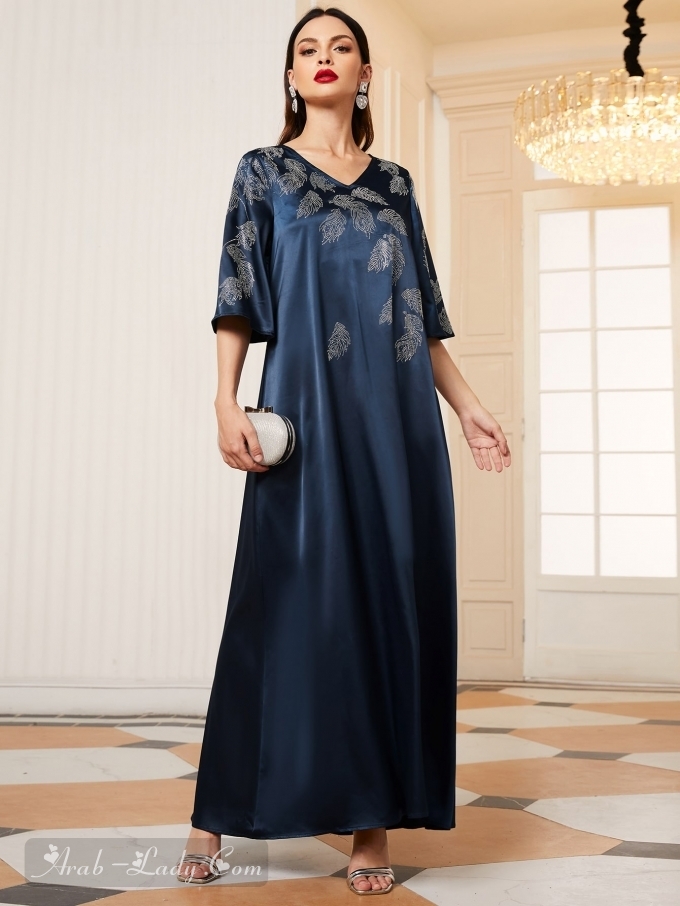 تشكيلة جديدة من الفساتين العربية الفاخرة بتصاميم خفيفة (مرفق رابط الطلب)