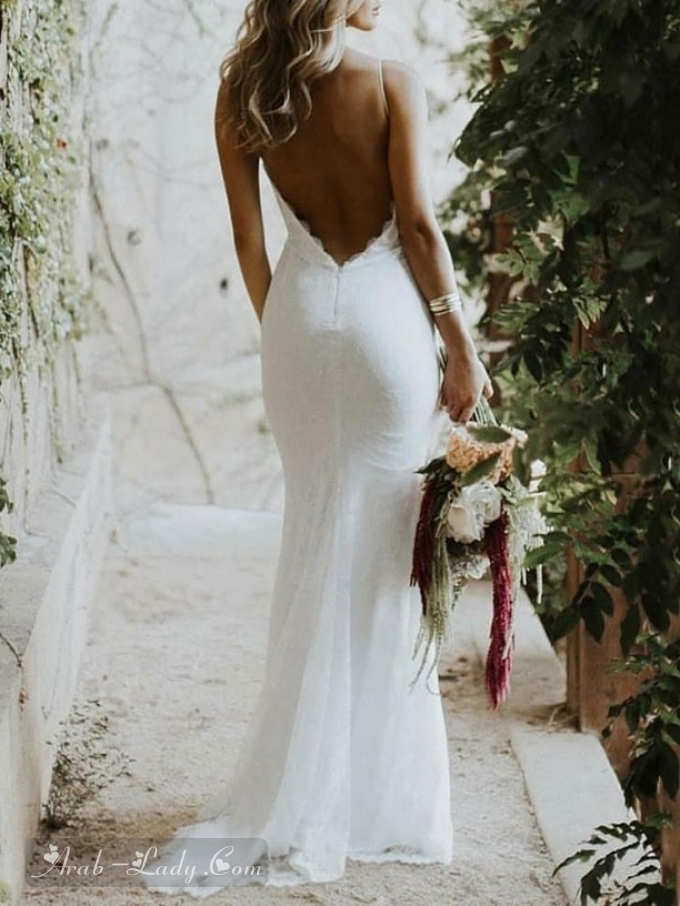 اطلبي فستان زفافك من أحدث تشكيلة فساتين الزفاف الفخمة بأقل الأسعار (مرفق رابط الطلب)