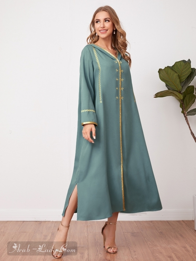 تشكيلة جديدة من الفساتين العربية المحتشمة بأقل الأسعار (مرفق رابط الطلب)