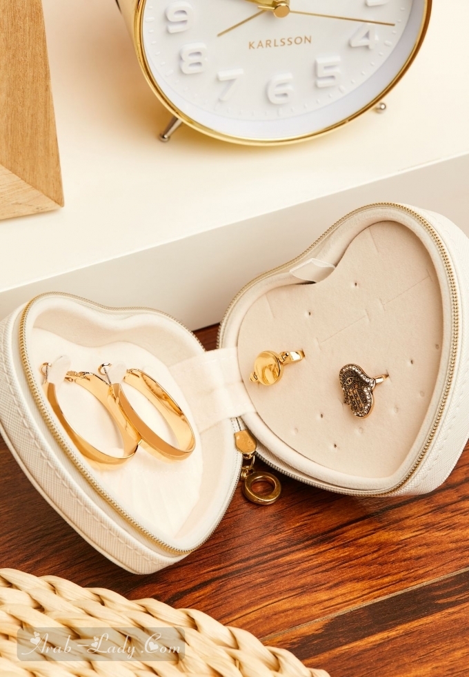Heart Shaped Jewellery Box