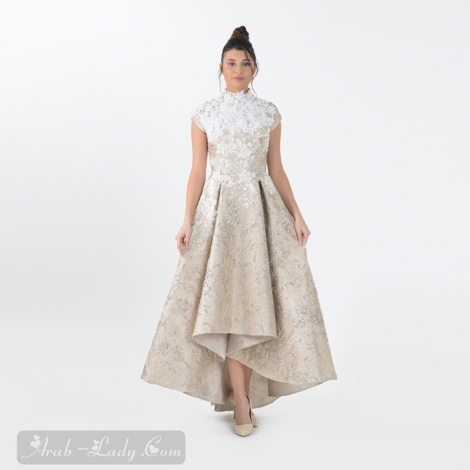 فستان سهرة من in couture 01543 ان كوتور