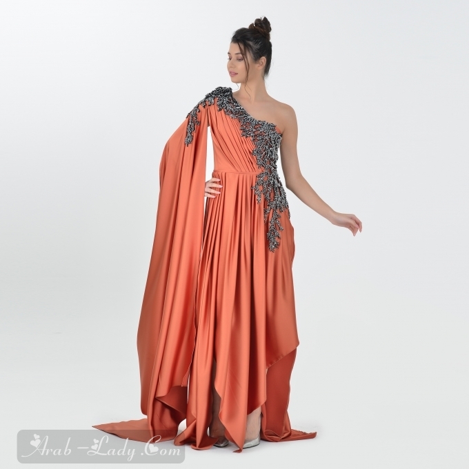 فستان سهرة من in couture 02262 ان كوتور