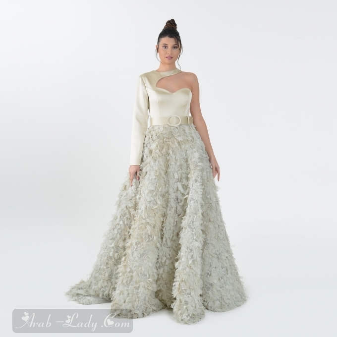 فستان سهرة من in couture 01267 ان كوتور
