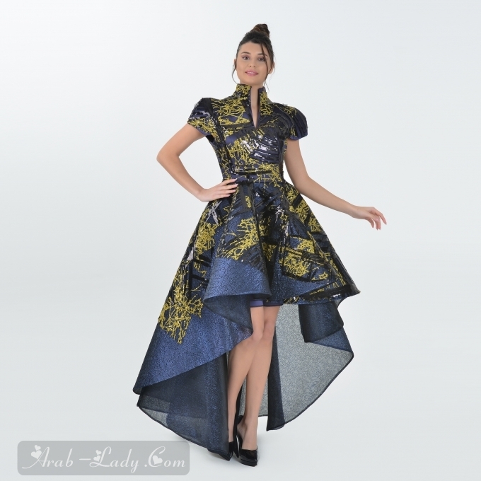 فستان سهرة من in couture 02059 ان كوتور