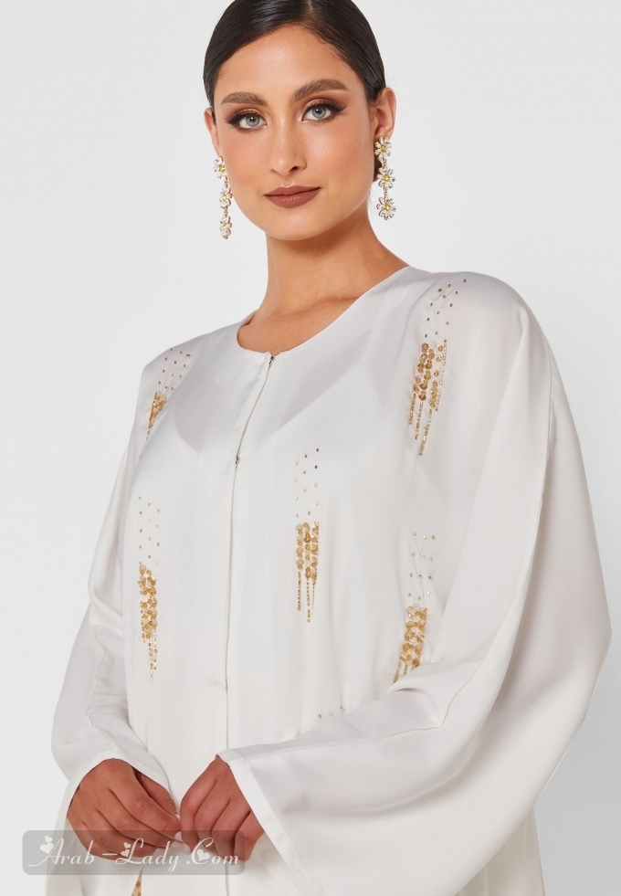 Embellished Detail Abaya